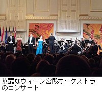 写真：華麗なウィーン宮殿オーケストラのコンサート