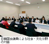 写真：日韓国会議員による社会・文化分野の対話