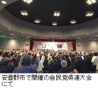 写真：参議院比例区候補宮島氏の松本決起大会