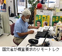 写真：国交省が概算要求のリモートレク