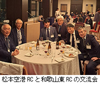 写真:松本空港RCと和歌山東RCの交流会