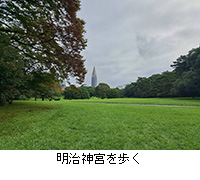 写真:明治神宮を歩く